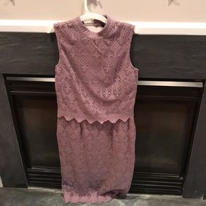 Sharagano laced dress!
